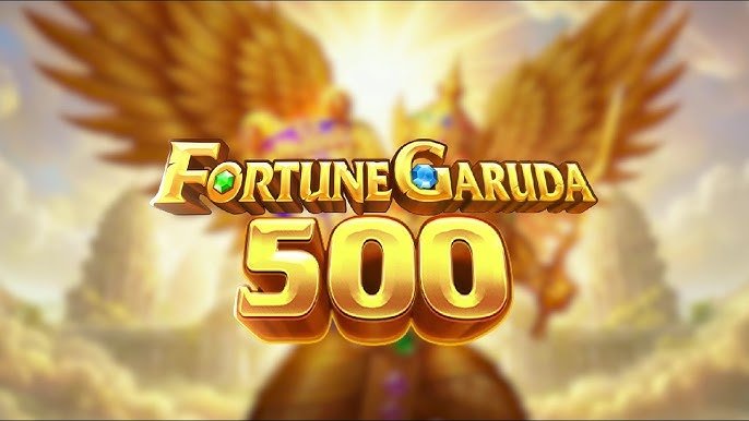 Logotipo de Fortune Garuda 500 con el ave Garuda dorada y alas extendidas